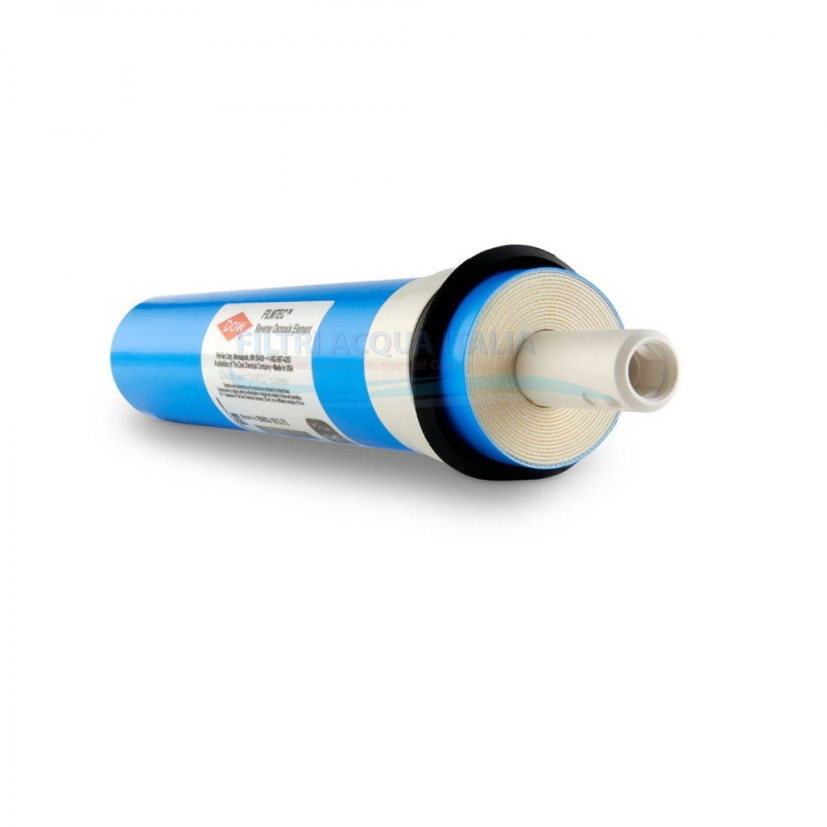 Membrana Filmtec 100 GPD TW30-1812 Per Osmosi Inversa, Alta Reiezione 98%, Compatibile Con Impianti 1812